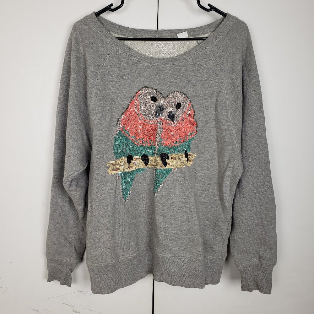 Sequin Bird Sweatshirt